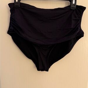 Merona Black Classic Swim Bottoms
